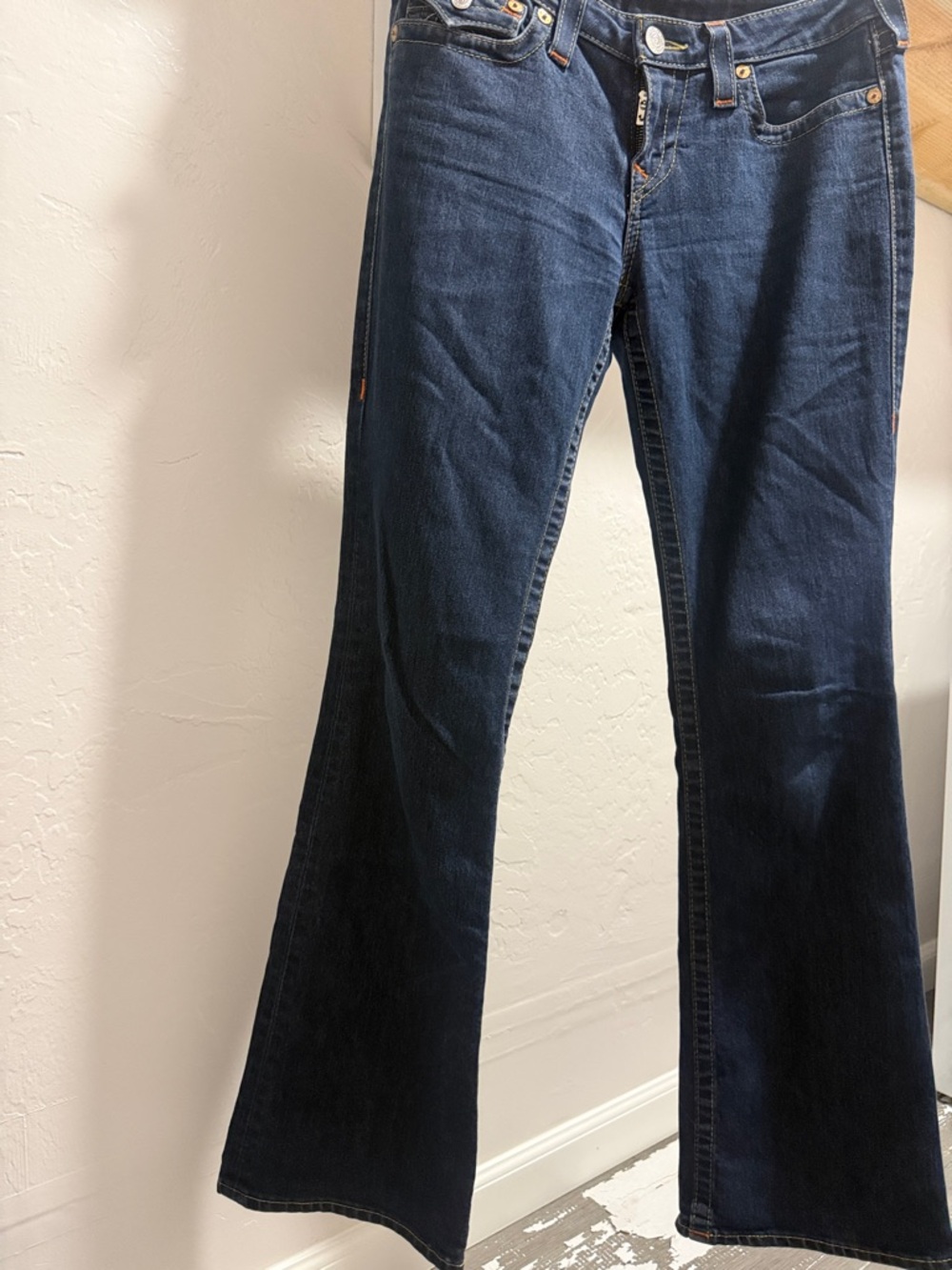 True Religion Dark Blue Flare Jeans